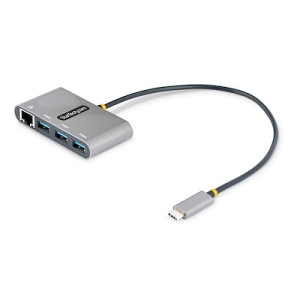 3-Port USB-C Hub w-Gb Ethernet