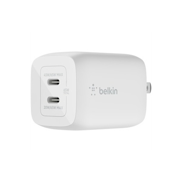 65W Dual USB-C Wall Charger
