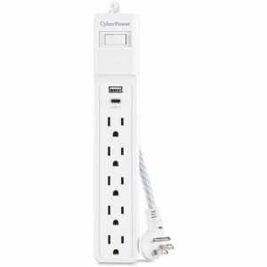 Cyber Power CyberPower P504UC 5-Outlets Surge Suppressor/Protector -P504UC