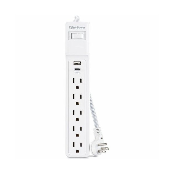 Cyber Power CyberPower P504UC 5-Outlets Surge Suppressor/Protector