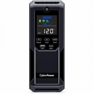 Cyber Power CyberPower Intelligent LCD UPS CP1500AVRLCD3 1500VA Mini-tower UPS -CP1500AVRLCD3