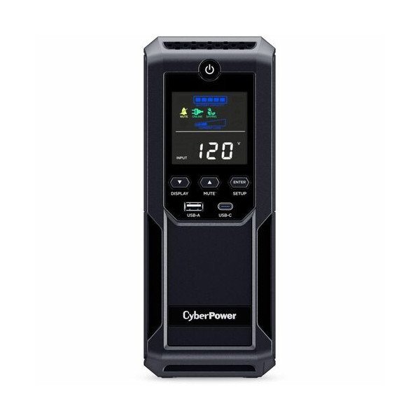 Cyber Power CyberPower Intelligent LCD UPS CP1500AVRLCD3 1500VA Mini-tower UPS