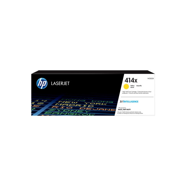 HP414X Ylw LaserJet Toner CA