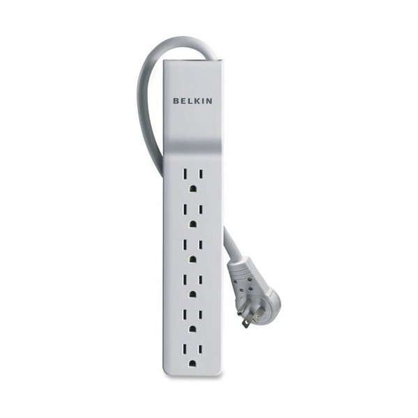 Belkin 6 Outlet Home/Office Surge Protector -Rotating plug