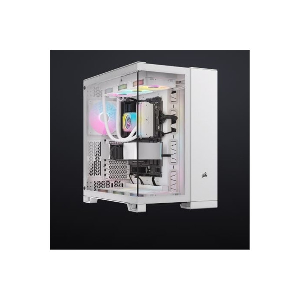 6500X RGB TG MT White