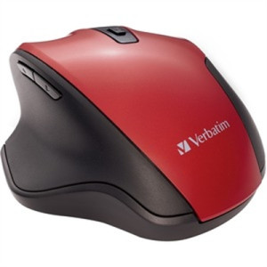 Ergonomic Wireless mouse Red