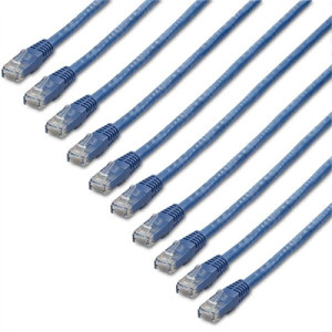 6 ft. CAT6 Cable Pack - Blue