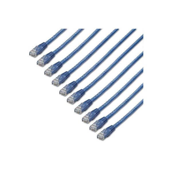 6 ft. CAT6 Cable Pack - Blue