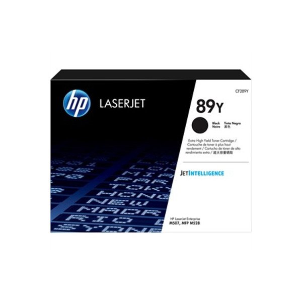 89Y Black LaserJet Toner Cartr