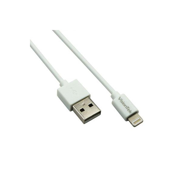 Lightning to USB Wht 2 Cable