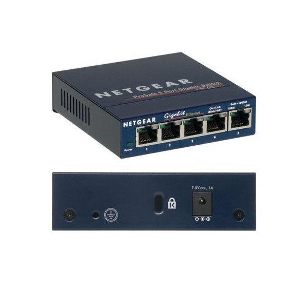 Switch 5-Port 10-100-1000MBPS