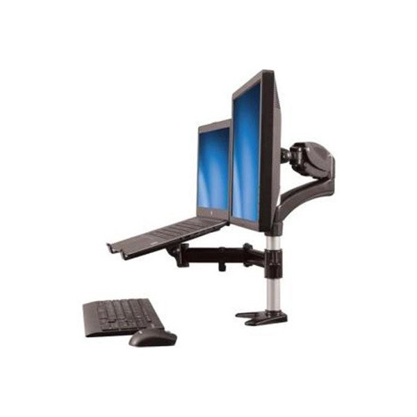 Sngl Monitor Arm Laptop Stand