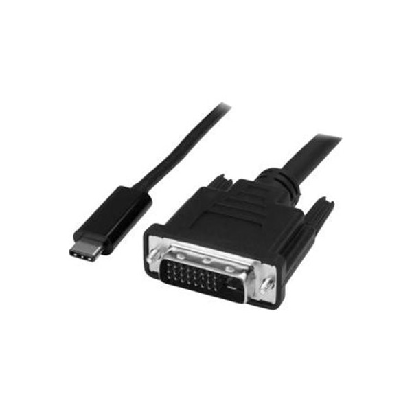 2m USB C to DVI Cable