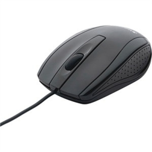 Corded Notebook Mouse-Blk