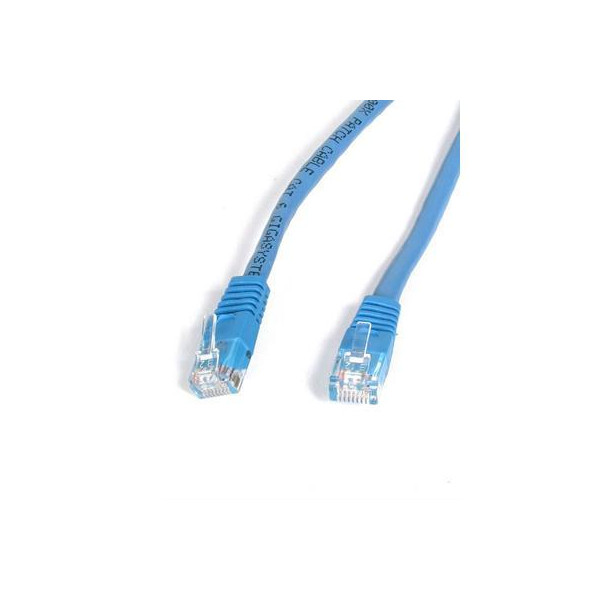 25' Blue Cat 6 Molded Patch
