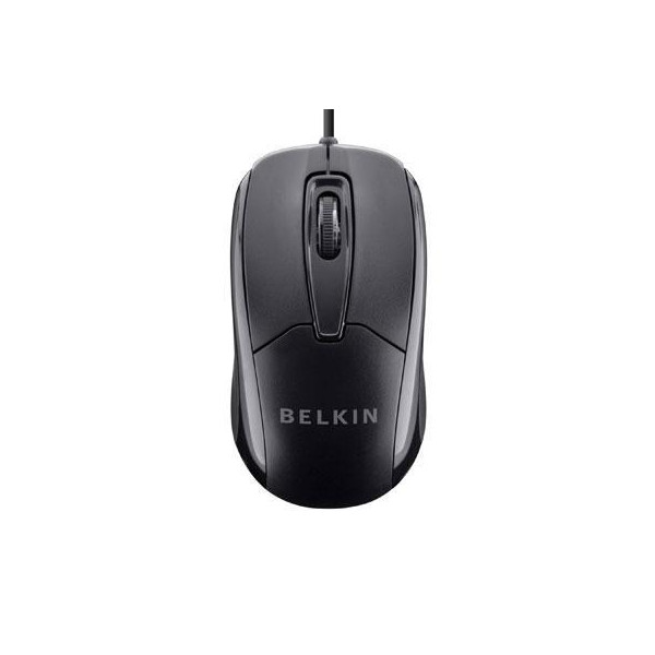 Wired Ergonomic USB Mouse Blk