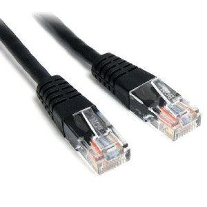 15' Cat5e Patch Cable BLK