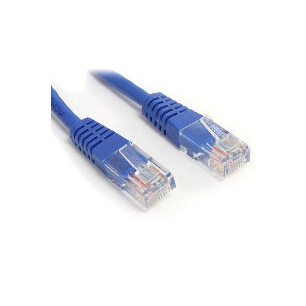 50' Cat5e Patch Cable BLU