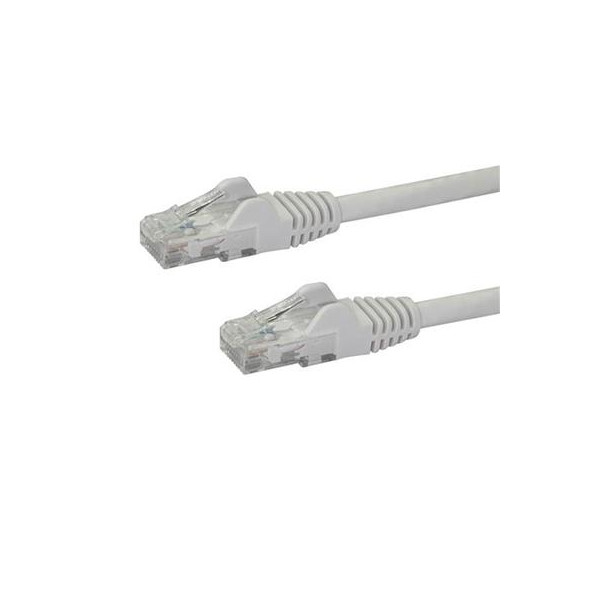 10 ft White Snagless Cat6 UTP