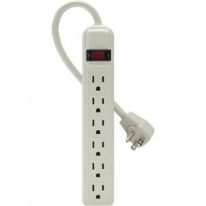 Belkin 6 Outlet Power Strip - 5 foot cord -F9P609-05R-DP