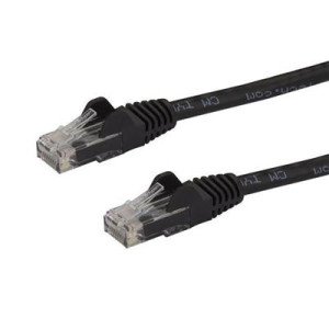 3' Black Snagless Cat6 UTP P