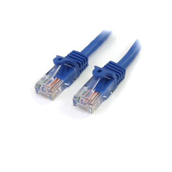 50' Cat5e Snagless Patch BLU