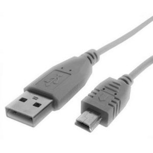 6' USB 2.0 Cbl A to Mini B