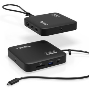 Plugable 7-in-1 USB C Docking Station Dual Monitor -USBC-6950PDZ