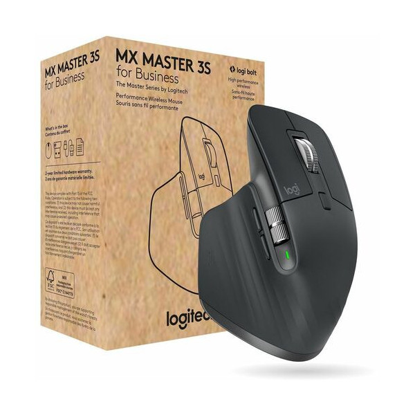 Logitech MX Master 3S for Business - Full-size Mouse