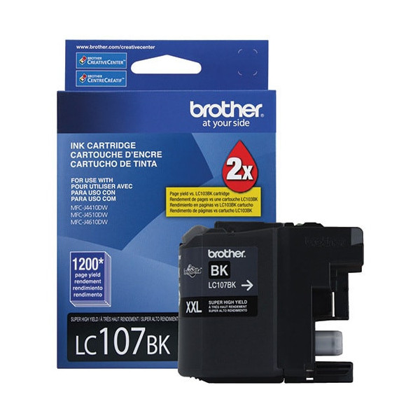 Brother Innobella LC107BKS Original Inkjet Ink Cartridge