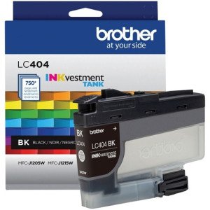 Brother INKvestment LC404BK Original Standard Yield Inkjet Ink Cartridge -LC404BKS