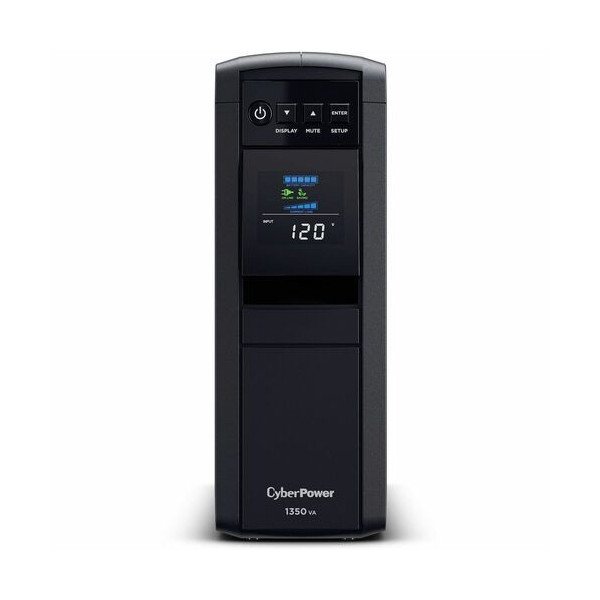 Cyber Power CyberPower UPS Systems CP1350PFCLCD PFC Sinewave - Capacity: 1350VA / 880W