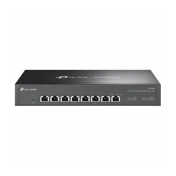 TP-Link DS1008X Omada 8-Port 10G Unmanaged Desktop/Rackmount Switch -DS1008X