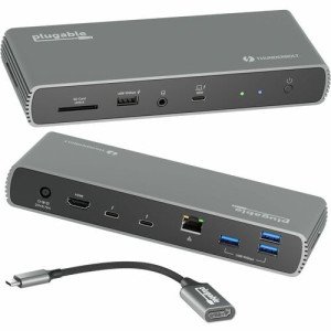 Plugable Thunderbolt 4 Dock with 100W Charging -TBT4-UDX1