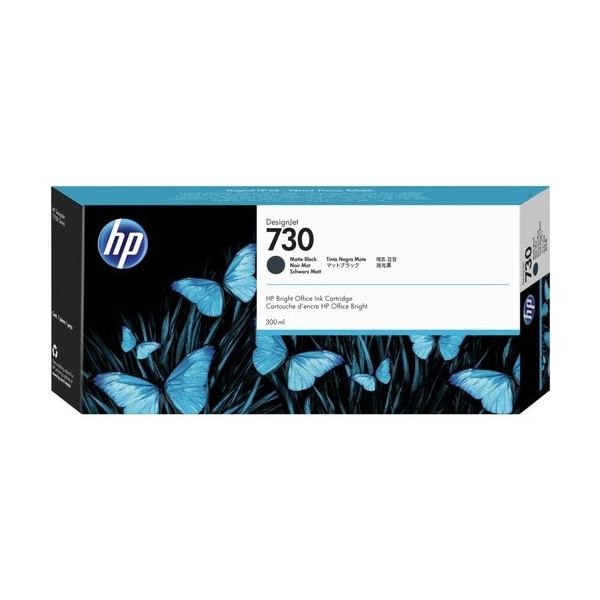 HP 730 Original Inkjet Ink Cartridge - Matte Black Pack -P2V71A