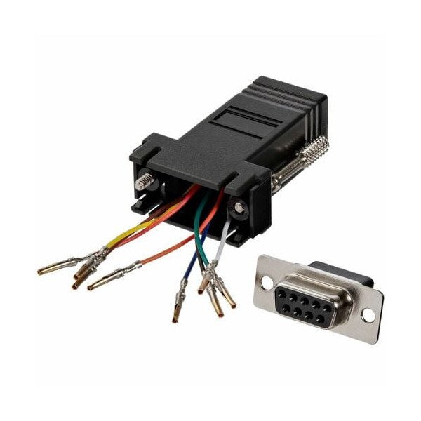 DB9 to RJ45 Modular Serial Adapter -GC98FF