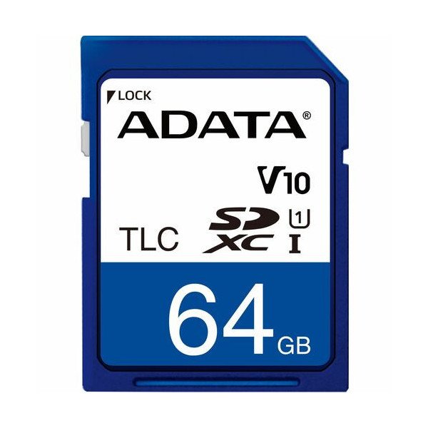 Adata ISDD33K 64 GB Class 10/UHS-I V10 SDXC - 95 MB/s Read