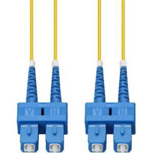 9m Single-Mode Fiber (SMF) Duplex SC/SC OS1 Yellow Patch Cable -ADD-SC-SC-9M9SMF