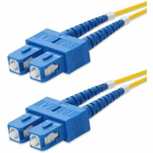 9m Single-Mode Fiber (SMF) Duplex SC/SC OS1 Yellow Patch Cable -ADD-SC-SC-9M9SMF