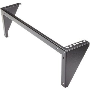 2U 19in Steel Vertical Wall Mount Equipment Rack Bracket -RK219WALLV