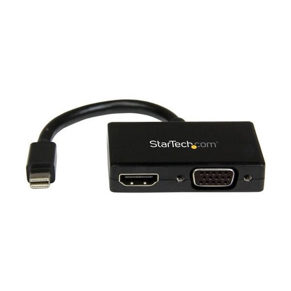 2-in-1 Mini DisplayPort to HDMI or VGA Converter