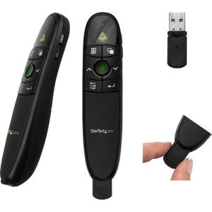 Wireless Presentation Remote with Green Laser Pointer -PRESREMOTEG