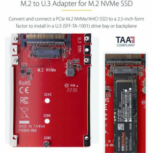 M.2 to U.3 Adapter -1M25-U3-M2-ADAPTER