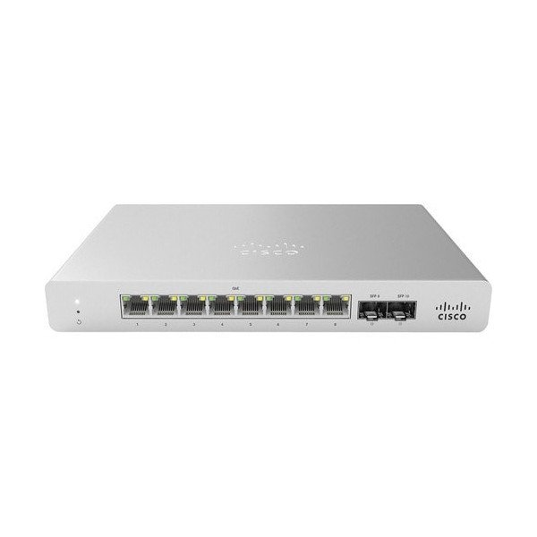 Meraki MS120-8LP 1G L2 Cloud Managed 8x GigE 64W PoE Switch