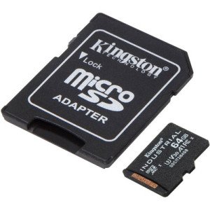 Kingston Industrial SDCIT2 64 GB Class 10/UHS-I (U3) V30 microSDXC -SDCIT2/64GB