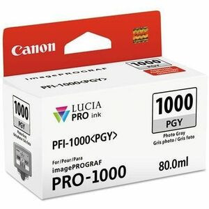 Canon LUCIA PRO PFI-1000PGY Original Inkjet Ink Cartridge -0553C002