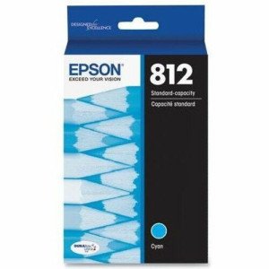 Epson T812 Original Standard Yield Inkjet Ink Cartridge -T812220-S