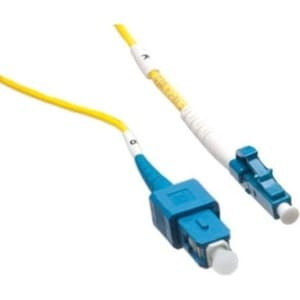 Axiom LC/SC Singlemode Simplex OS2 9/125 Fiber Optic Cable 30m -LCSCSS9Y-30M-AX