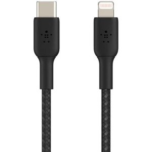 Belkin Braided USB-C to Lightning Cable -CAA004BT1MBK