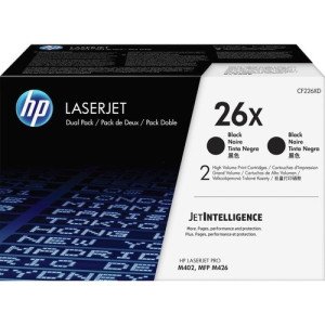 HP 26X (CF226XD) Original High Yield Laser Toner Cartridge -CF226XD